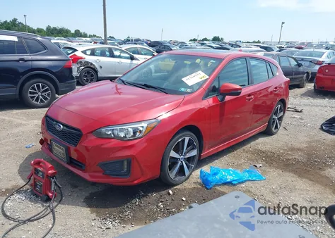 2018 Subaru Impreza 2.0I Sport из США, поврежденный, VIN 4S3GTAM68J3734590